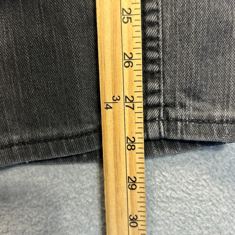 Levi's Straight Leg Jeans Mens Faded Black Water<Less Size 29x28 Denim 5 Pocket